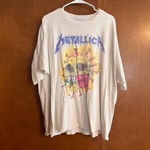Metallica Graphic Tee - White